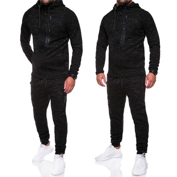 men's tracksuits tracksuit men fashion 2 piece set track suit 2021 mens sweatsuit long sleeve hoodies + pants trousers slim jogging, Gray
men's tracksuits tracksuit men fashion 2 piece set track suit 2021 mens sweatsuit long sleeve hoodies + pants trousers slim jogging, Gray