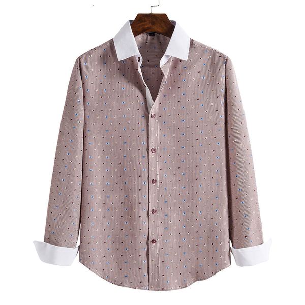 2021 ropa hombre mens autumn new long sleeve formal shirts for men printed man pink shirt camisas estampadas kf94, White;black
2021 ropa hombre mens autumn new long sleeve formal shirts for men printed man pink shirt camisas estampadas kf94, White;black