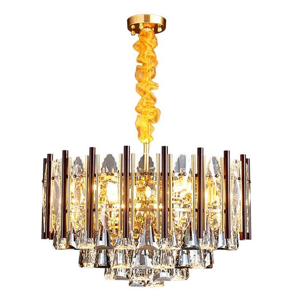 chandeliers led postmodern metal clear&grey crystal golden chandelier hanging light fixture lamp lustre suspension luminaire for living room
chandeliers led postmodern metal clear&grey crystal golden chandelier hanging light fixture lamp lustre suspension luminaire for living room