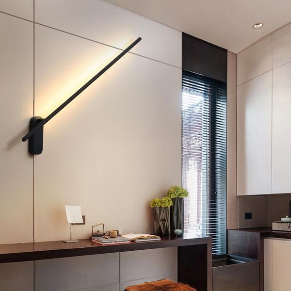 modern led wall lamp for bedroom living room nordic rotatable sconce wall lights decor luminaire lampara iinar light fixture
modern led wall lamp for bedroom living room nordic rotatable sconce wall lights decor luminaire lampara iinar light fixture