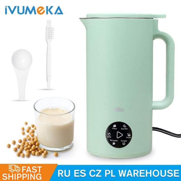 juicers soy milk maker machine juicer automatic heating filter-soybean vegan juice water boiler kitchen tools 220v
juicers soy milk maker machine juicer automatic heating filter-soybean vegan juice water boiler kitchen tools 220v