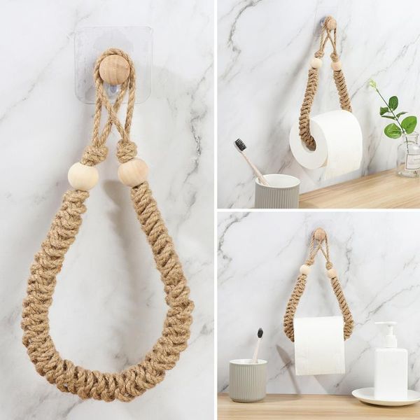 toilet paper holders vintage rustic retro adhesive wall hook roll holder nautical rope wall-mounted towel rack
toilet paper holders vintage rustic retro adhesive wall hook roll holder nautical rope wall-mounted towel rack