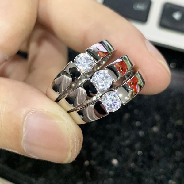 wedding rings simple 50 minutes diamond thick wall solid small men's couples engagement for women, Slivery;golden
wedding rings simple 50 minutes diamond thick wall solid small men's couples engagement for women, Slivery;golden