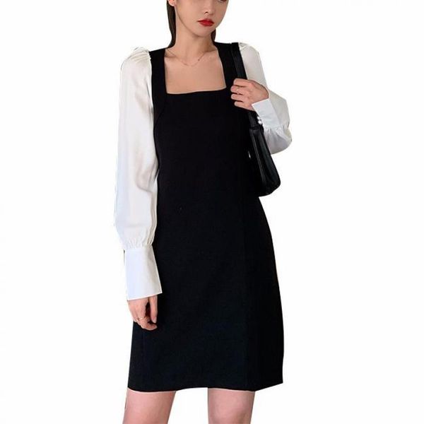 casual dresses women dress plus size summer clothes fashion square collar straight above knee, mini long sleeve puff 2021, Black;gray
casual dresses women dress plus size summer clothes fashion square collar straight above knee, mini long sleeve puff 2021, Black;gray