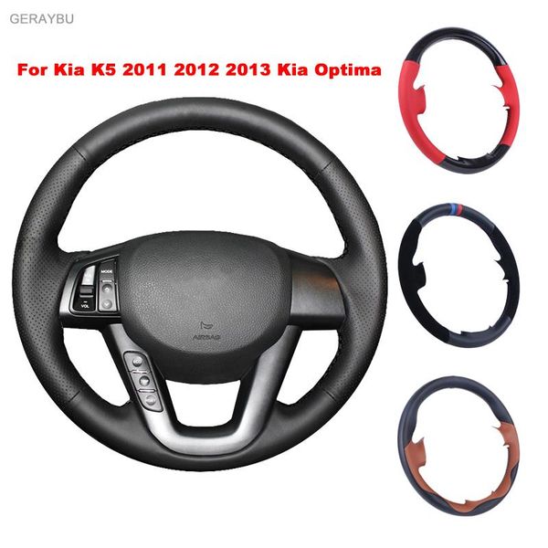 steering wheel covers geraybu custom diy innovative black artificial leather hand-sewn car cover for kia k5 2011 2012 2013 optima
steering wheel covers geraybu custom diy innovative black artificial leather hand-sewn car cover for kia k5 2011 2012 2013 optima