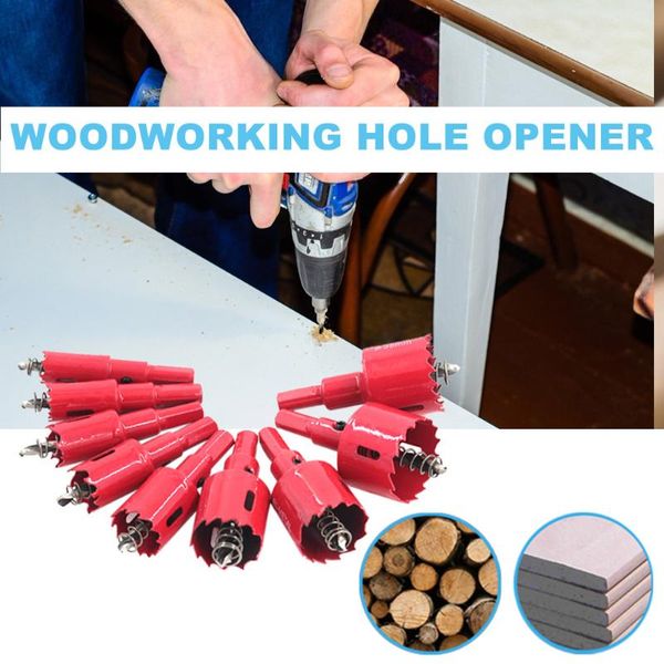power tool sets 6/9/11/12pcs durable m42 hss steel gypsum board opening wood metal drilling tools woodworking hole saw drill bits set
power tool sets 6/9/11/12pcs durable m42 hss steel gypsum board opening wood metal drilling tools woodworking hole saw drill bits set