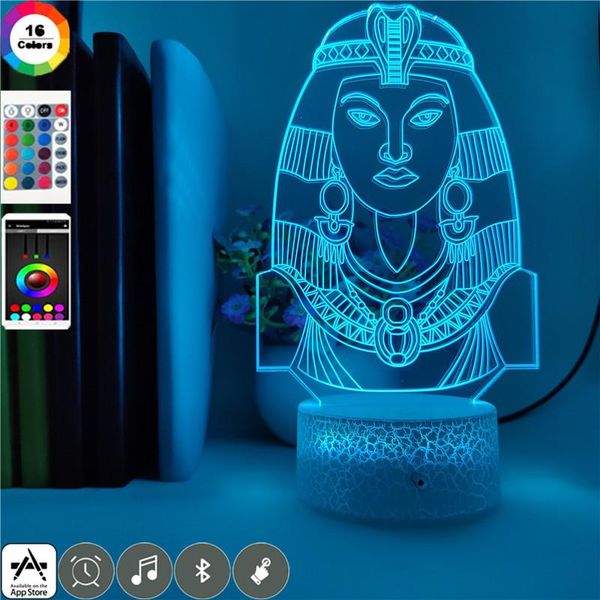 night lights egypt queen light led room lava lamp atmosphere 3d nightlight sincere gift smart phone control party gathering decoration
night lights egypt queen light led room lava lamp atmosphere 3d nightlight sincere gift smart phone control party gathering decoration
