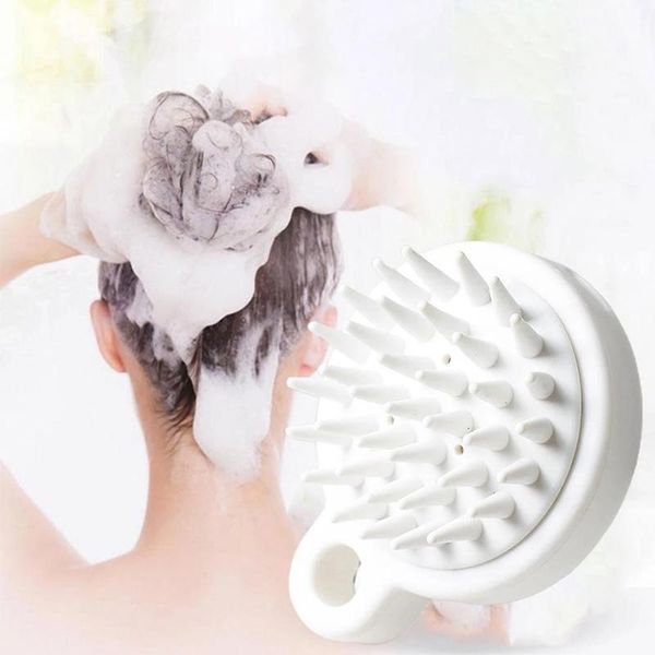 hair brushes soft silicone shampoo scalp massager massage comb bath brush shower care tool, Silver
hair brushes soft silicone shampoo scalp massager massage comb bath brush shower care tool, Silver