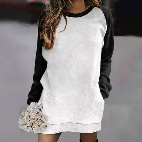 casual dresses 2021 autumn elegant patchwork print mini dress women winter vintage loose pocket party o-neck sweatshirt, Black;gray
casual dresses 2021 autumn elegant patchwork print mini dress women winter vintage loose pocket party o-neck sweatshirt, Black;gray