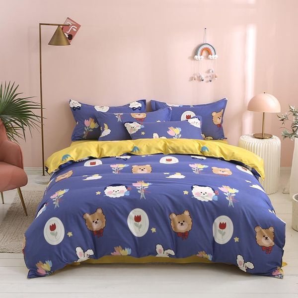 bedding sets duvet cover set 4 pieces purple color cartoon print pattern bedclothes include bed sheet pillowcase and comforter oceania
bedding sets duvet cover set 4 pieces purple color cartoon print pattern bedclothes include bed sheet pillowcase and comforter oceania