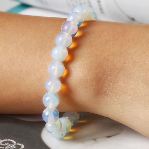 beaded, strands 8mm round crystal moonstone natural stone stretched beaded bracelet for women, Black
beaded, strands 8mm round crystal moonstone natural stone stretched beaded bracelet for women, Black