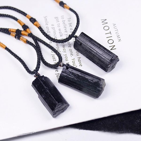 charms black tourmaline column pendant rough stone natural necklace ornament crystal thick healing energy jewelry gift, Bronze;silver
charms black tourmaline column pendant rough stone natural necklace ornament crystal thick healing energy jewelry gift, Bronze;silver