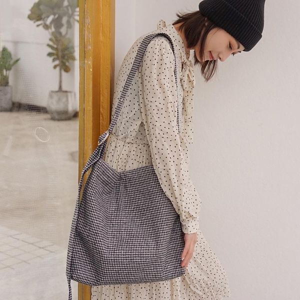 waist bags women thick woolen canvas shoulder bag female vintage preppy plaid zipper crossbody girls' large capacity adjustable totes
waist bags women thick woolen canvas shoulder bag female vintage preppy plaid zipper crossbody girls' large capacity adjustable totes