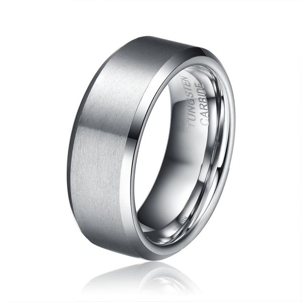 wedding rings wholesale 5pcs 8mm for cool boy tungsten carbide brushed matte finish beveled edge comfort fit engagement band, Slivery;golden
wedding rings wholesale 5pcs 8mm for cool boy tungsten carbide brushed matte finish beveled edge comfort fit engagement band, Slivery;golden