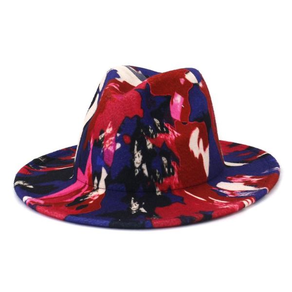 wide brim hats 2021 simple party hat panama felt fedoras for men women jazz cap, Blue;gray
wide brim hats 2021 simple party hat panama felt fedoras for men women jazz cap, Blue;gray