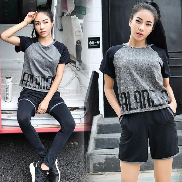 verzy 2021 new 4 pieces yoga set women solid letters t-shirt+sports bra+shorts+pants gym suit female sportswear 5 colors fitness, White;red
verzy 2021 new 4 pieces yoga set women solid letters t-shirt+sports bra+shorts+pants gym suit female sportswear 5 colors fitness, White;red