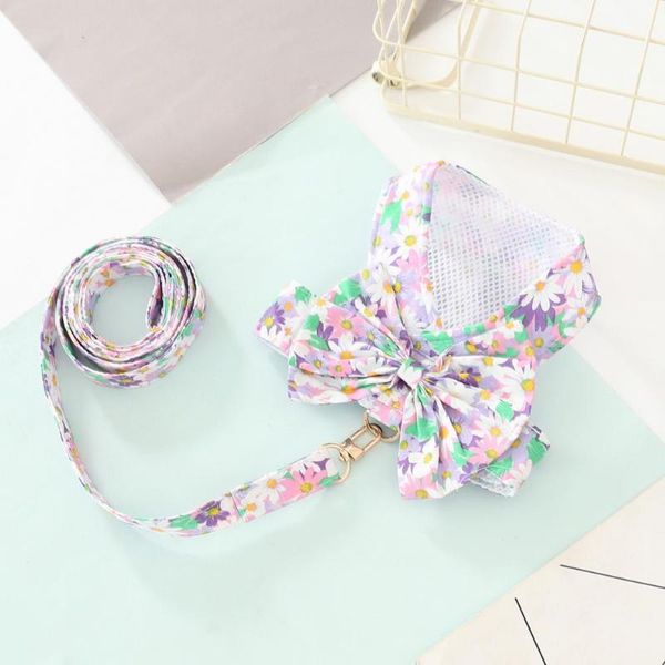 dog collars & leashes 1 set pet harness leash flower pattern anti-escape breathable fashion vest chest strap kit training
dog collars & leashes 1 set pet harness leash flower pattern anti-escape breathable fashion vest chest strap kit training