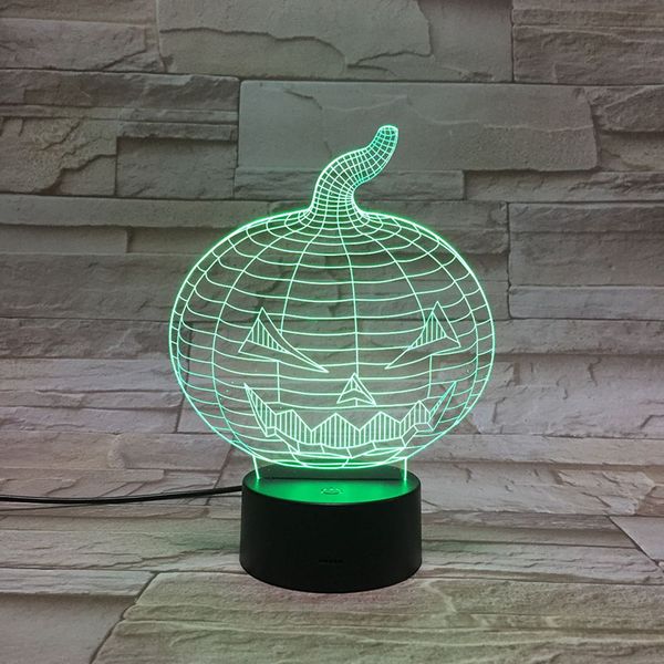 3d led night light happy halloween table lamp colourful illusion pumpkin acrylic lamp with 7 colors change for children
3d led night light happy halloween table lamp colourful illusion pumpkin acrylic lamp with 7 colors change for children