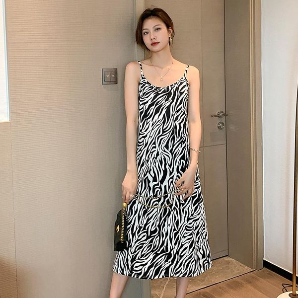 maternity dresses temperament loose strap dress fashion printing sleeveless pregnant women chiffon plus size pregnancysummer, White
maternity dresses temperament loose strap dress fashion printing sleeveless pregnant women chiffon plus size pregnancysummer, White