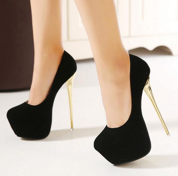 sandals women's pointed toe super high thin heels pumps solid suede non-slip rubber sole spring autumn female dress party, Black
sandals women's pointed toe super high thin heels pumps solid suede non-slip rubber sole spring autumn female dress party, Black