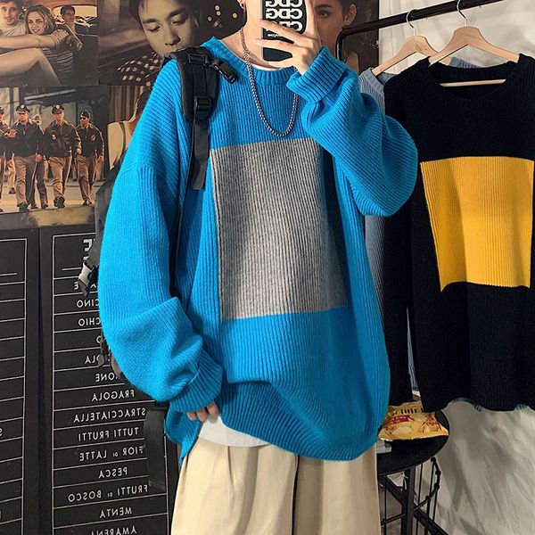 2021 new winter sweater men's warm fashion casual o-neck knitted pullover men wild loose korean knitting sweaters mens clothes -2xl qk, White;black
2021 new winter sweater men's warm fashion casual o-neck knitted pullover men wild loose korean knitting sweaters mens clothes -2xl qk, White;black