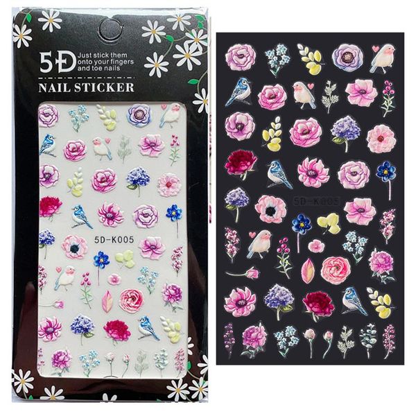 stickers & decals 1 sheet 5d embossed colorful flowers with textured 3d water slides decal nail art self adhesive diy, Black
stickers & decals 1 sheet 5d embossed colorful flowers with textured 3d water slides decal nail art self adhesive diy, Black