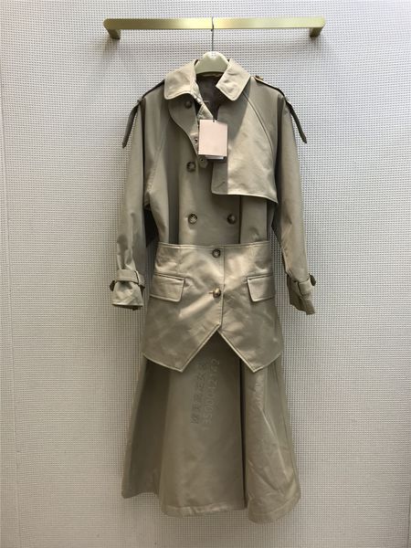fashion high street trench a-line for women turn-down collar double breasted long sleeve solid coat for lady 2021, Tan;black
fashion high street trench a-line for women turn-down collar double breasted long sleeve solid coat for lady 2021, Tan;black