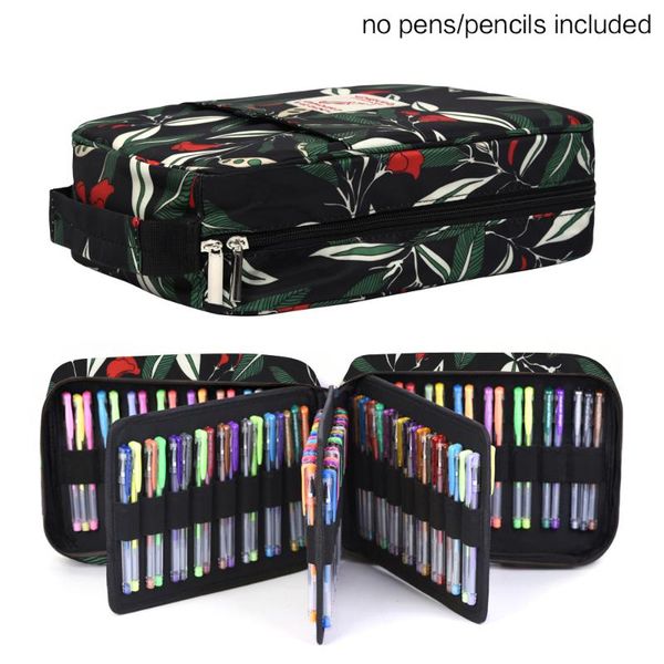 pencil bags 202 colored pencils case - universal artist use supply zippered large capacity slot super big professional storage bag
pencil bags 202 colored pencils case - universal artist use supply zippered large capacity slot super big professional storage bag