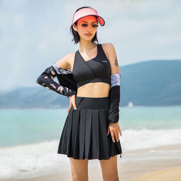 skirts ohsunny swimsuit women rash guard mini pleated shorts high waisted sun protection surfing diving beach quick dry upf50+, Black
skirts ohsunny swimsuit women rash guard mini pleated shorts high waisted sun protection surfing diving beach quick dry upf50+, Black