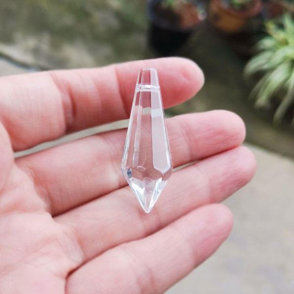5/10pcs 38mm icicle drops crystal prism chandelier parts hanging suncatcher glass prism pendant lighting beads chain accessories
5/10pcs 38mm icicle drops crystal prism chandelier parts hanging suncatcher glass prism pendant lighting beads chain accessories