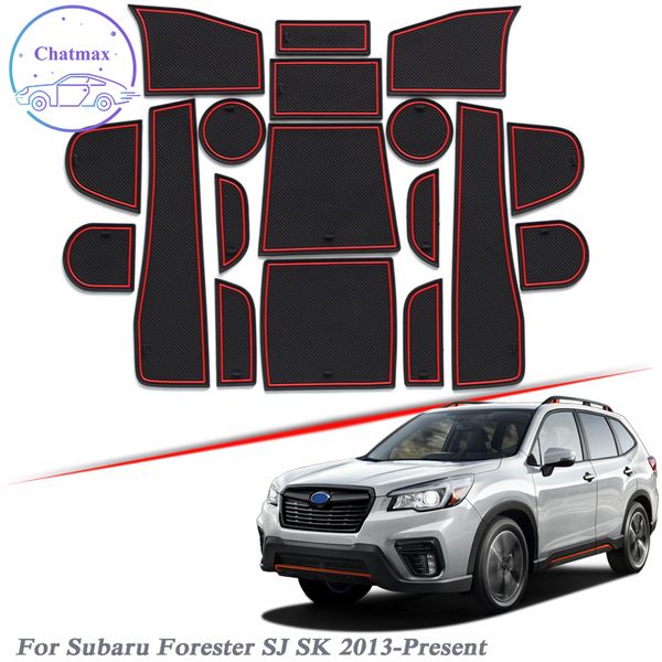 18pcs car styling for subaru forest sj sk 2013-present latex gate slot pad interior door groove mat non-slip dust mat with car brand logo
18pcs car styling for subaru forest sj sk 2013-present latex gate slot pad interior door groove mat non-slip dust mat with car brand logo
