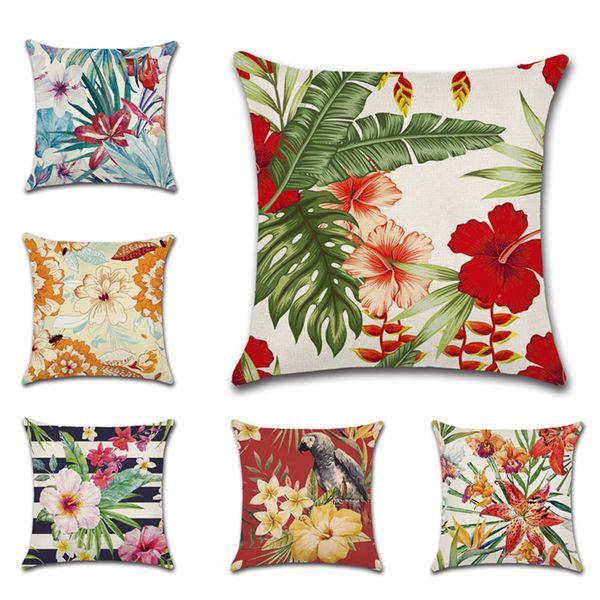 tropical flower cushion cover 45*45cm tropical green leaves pillow cover decorative pillows for sofa throw pillowcase
tropical flower cushion cover 45*45cm tropical green leaves pillow cover decorative pillows for sofa throw pillowcase
