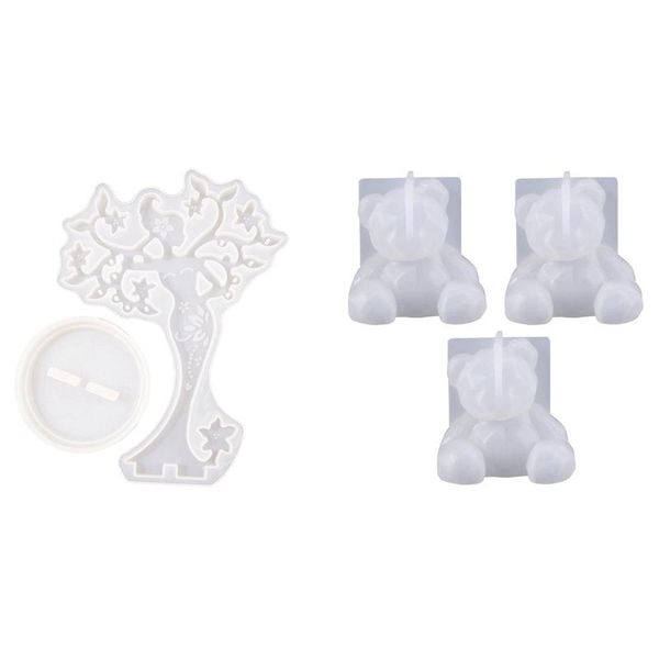 jewelry pouches, bags 2 set silicone : 1 bear epoxy resin soap & beauty holder mould display stand, Pink;blue
jewelry pouches, bags 2 set silicone : 1 bear epoxy resin soap & beauty holder mould display stand, Pink;blue