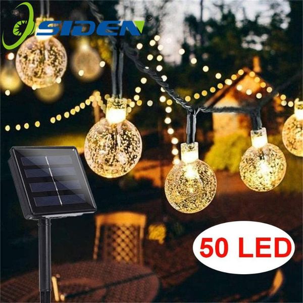 holiday light led solar 20/50 leds crystal ball 5m/7m led string fairy lights solar garlands garden christmas decor for outdoor
holiday light led solar 20/50 leds crystal ball 5m/7m led string fairy lights solar garlands garden christmas decor for outdoor