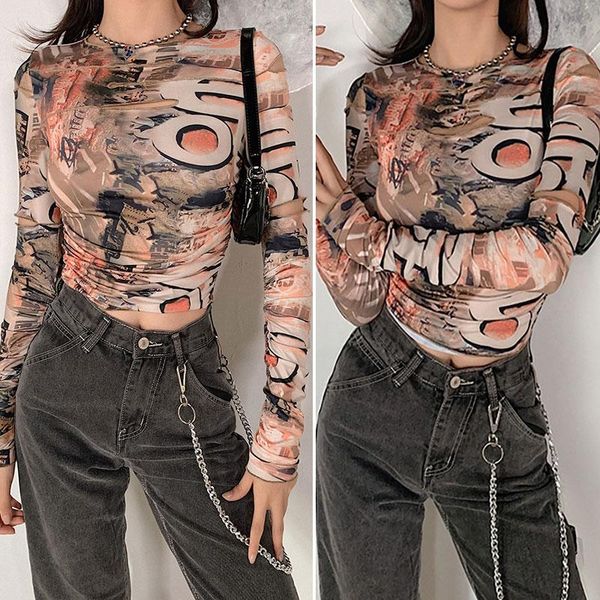 women's t-shirt autumn stacked cut out hole female tshirt gothic street fashion graphic crop casual basic tees, White
women's t-shirt autumn stacked cut out hole female tshirt gothic street fashion graphic crop casual basic tees, White