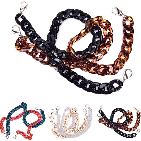 bag parts & accessories 120cm acrylic detachable replacement chain shoulder strap handbag accessory, Black
bag parts & accessories 120cm acrylic detachable replacement chain shoulder strap handbag accessory, Black
