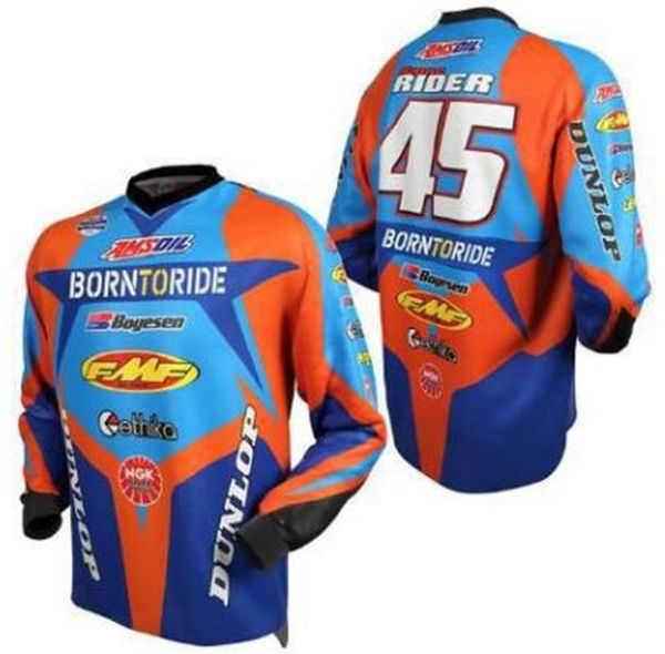 motorcycle downhill jersey with long sleeves, motocross polyester quick-drying racing t-shirt, the same style is customized
motorcycle downhill jersey with long sleeves, motocross polyester quick-drying racing t-shirt, the same style is customized