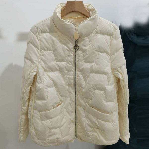 white duck down bright face light jacket women's short simple stand collar fashion small man style, Black
white duck down bright face light jacket women's short simple stand collar fashion small man style, Black