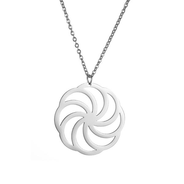 pendant necklaces zgn009 selling 2021 design necklace stainless steel geometric shape exquisite europe for gift, Silver
pendant necklaces zgn009 selling 2021 design necklace stainless steel geometric shape exquisite europe for gift, Silver