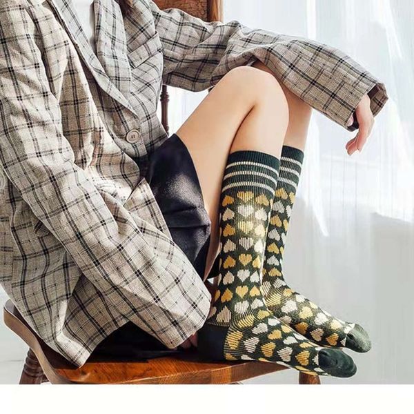 medium autumn winter version long love double high pure cotton, Black;white
medium autumn winter version long love double high pure cotton, Black;white