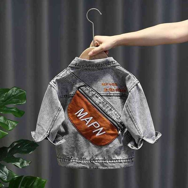 kids coat for boys jacket denim baby long sleeve childrens loose windbreaker, Blue;gray
kids coat for boys jacket denim baby long sleeve childrens loose windbreaker, Blue;gray