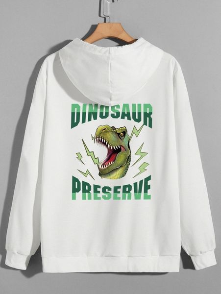 men letter & dinosaur print kangaroo pocket drawstring thermal hoodie l1eq#, Black
men letter & dinosaur print kangaroo pocket drawstring thermal hoodie l1eq#, Black