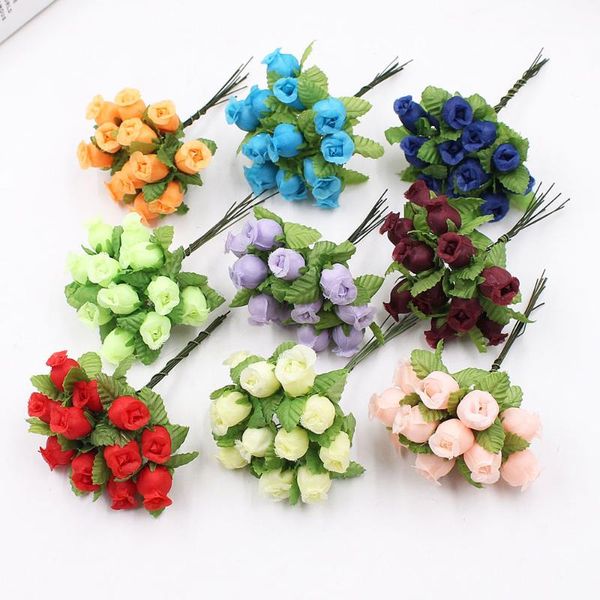 decorative flowers & wreaths 12pcs/lot silk artificial mini rose bouquet wedding home decoration craft card gift diy wreath scrapbooking hig
decorative flowers & wreaths 12pcs/lot silk artificial mini rose bouquet wedding home decoration craft card gift diy wreath scrapbooking hig
