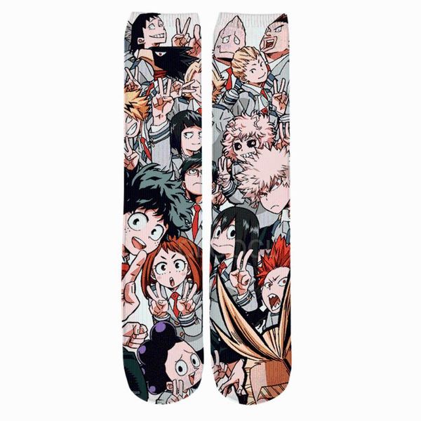 men's socks anime my hero academia 3d print sock funny cartoon long creative colorful hip hop personality polyester cotton, Black
men's socks anime my hero academia 3d print sock funny cartoon long creative colorful hip hop personality polyester cotton, Black