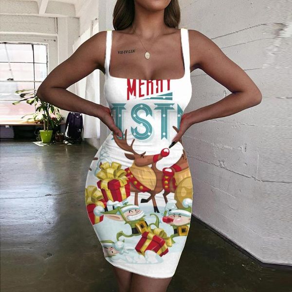 casual dresses kyku christmas dress women year sundress moon 3d print deer halter sleeveless womens clothing party beach boho fashion, Black;gray 
casual dresses kyku christmas dress women year sundress moon 3d print deer halter sleeveless womens clothing party beach boho fashion, Black;gray