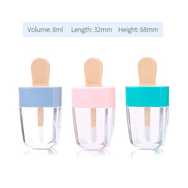 10/20/30pcs 8ml lip gloss bottle lip glaze tubes empty ice cream lipgloss tube packaging material makeup diy glaze blue
10/20/30pcs 8ml lip gloss bottle lip glaze tubes empty ice cream lipgloss tube packaging material makeup diy glaze blue
