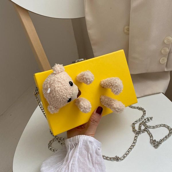 evening bags cute bag female crossbody 2021 summer fashion chain bear shoulder messenger leather handbags for women
evening bags cute bag female crossbody 2021 summer fashion chain bear shoulder messenger leather handbags for women