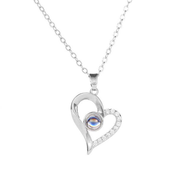 designer necklace luxury jewelry alloy for women 100 languages i love you valentine's day present memory projection, Silver
designer necklace luxury jewelry alloy for women 100 languages i love you valentine's day present memory projection, Silver