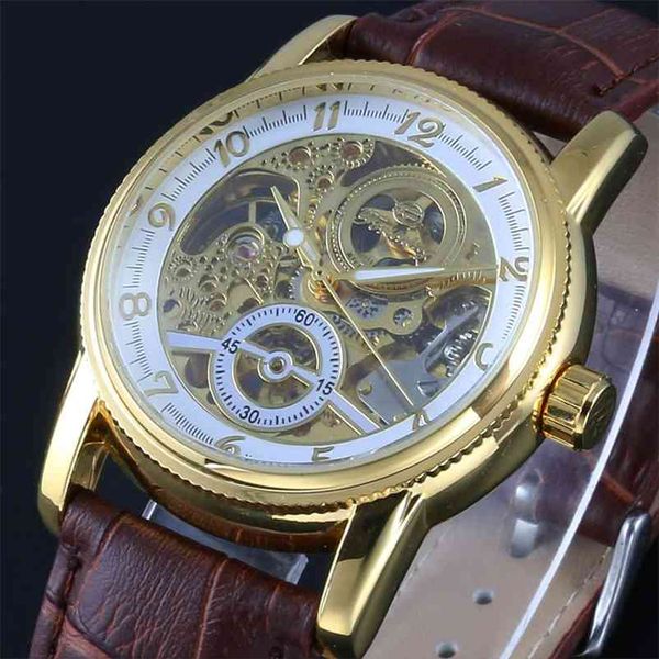 brand winner watches classic mens auto automatic mechanical watch self-winding analog skeleton brown leather man wristwatch 210608, Slivery;brown
brand winner watches classic mens auto automatic mechanical watch self-winding analog skeleton brown leather man wristwatch 210608, Slivery;brown