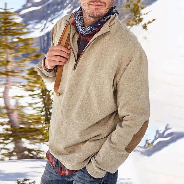men's hoodies & sweatshirts mens 2021 winter fashion solid pullover casual turn-down collar zipper men autumn vintage patchwork long sl, Black
men's hoodies & sweatshirts mens 2021 winter fashion solid pullover casual turn-down collar zipper men autumn vintage patchwork long sl, Black